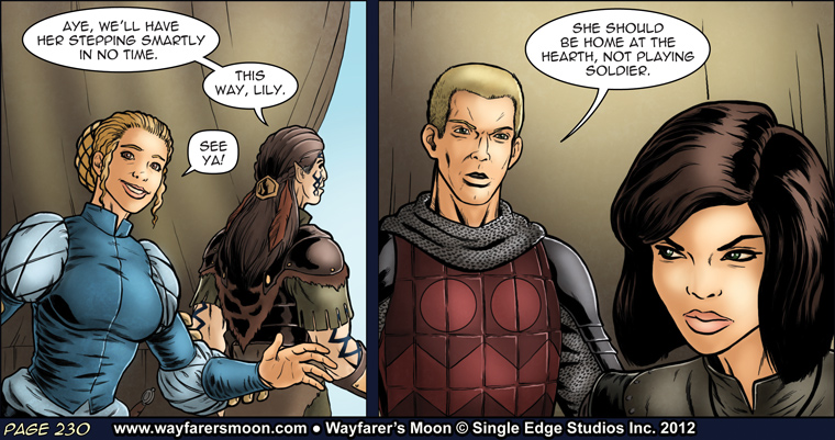 Wayfarer's Moon - Comic