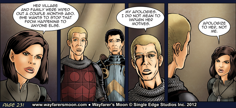 Wayfarer's Moon - Comic